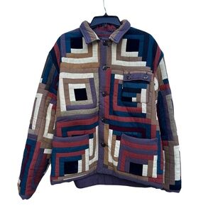 BODE Log Cabin Quilted Workwear Jacket (M/L)